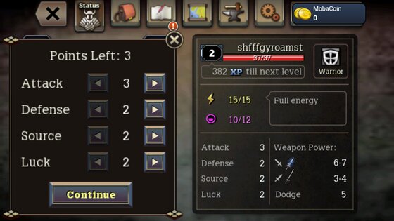 Quests & Sorcery 1.7.9.5. Скриншот 2