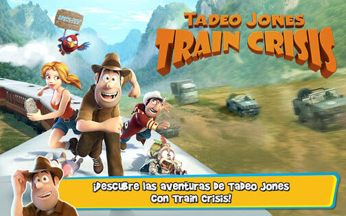 Tadeo Jones: Train Crisis 1.3. Скриншот 1