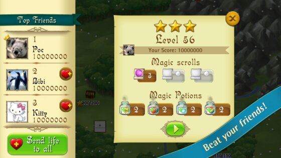 Bubble Witch Saga 3.1.35. Скриншот 12