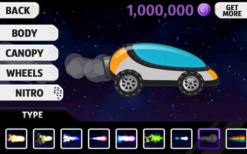 Lunar Racer 1.6. Скриншот 4