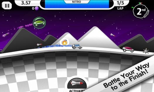 Lunar Racer 1.6. Скриншот 10