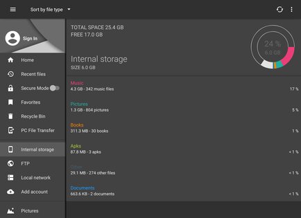 File Commander 10.7.54240. Скриншот 15