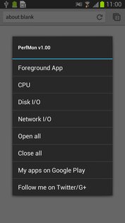 PerfMon - Performance Monitor 1.10. Скриншот 1