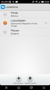 Weather BZ 5.0.1 build 1. Скриншот 5