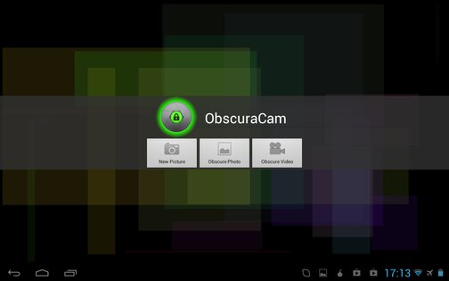 ObscuraCam 5.0.0-beta-1. Скриншот 1