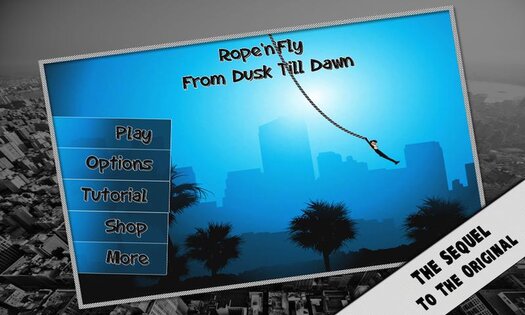 Rope'n'Fly 3 - Dusk Till Dawn 3.8. Скриншот 3