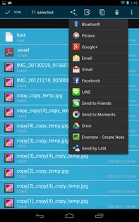 Linda File Manager 2.0. Скриншот 4