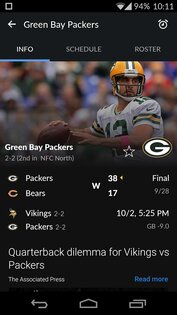 Yahoo! Sportacular 5.10.6. Скриншот 12