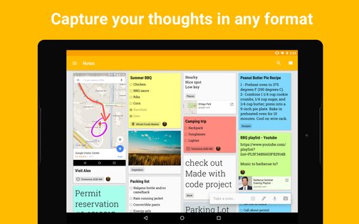Заметки Google Keep 5.25.491.00.90. Скриншот 6