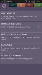 LockScreen One Touch For All 1.2.1. Скриншот 7