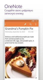 OneNote 16.0.19127.20320. Скриншот 1