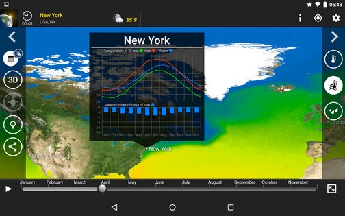 MeteoEarth 2.2.5.6. Скриншот 11