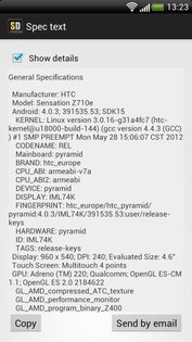 SpecDevice 1.1.5. Скриншот 4