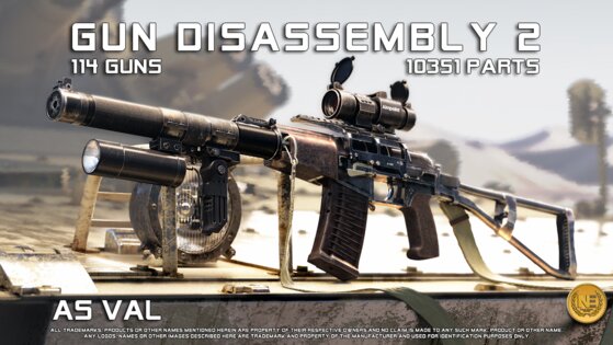 Gun Disassembly 2 14.0.1. Скриншот 5