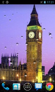 Дождевая капля живые обои 1.1.9. Скриншот 1