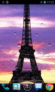 Дождевая капля живые обои 1.1.9. Скриншот 3