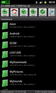 URSafe Explorer 2.9.140304. Скриншот 1