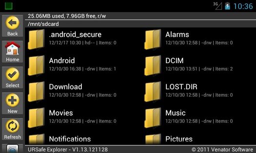 URSafe Explorer 2.9.140304. Скриншот 6