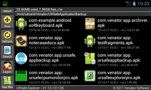 URSafe Explorer 2.9.140304. Скриншот 7