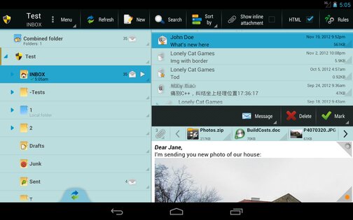 ProfiMail Go 4.32.04. Скриншот 10