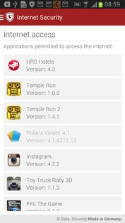 G DATA Mobile Security Light 29.3.0.325df6. Скриншот 4