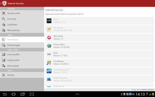 G DATA Mobile Security Light 29.3.0.325df6. Скриншот 9