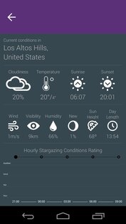 The Night Sky Lite 1.4.2. Скриншот 3