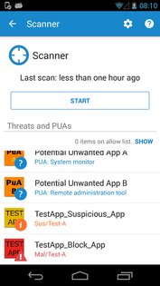 Sophos Intercept X for Mobile 9.8.4146. Скриншот 2