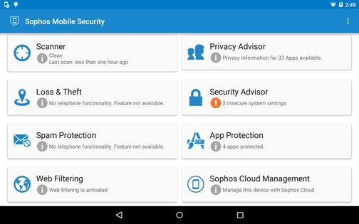 Sophos Intercept X for Mobile 9.8.4146. Скриншот 17