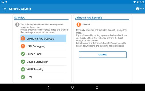 Sophos Intercept X for Mobile 9.8.4146. Скриншот 21