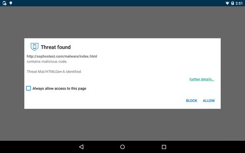 Sophos Intercept X for Mobile 9.8.4146. Скриншот 23