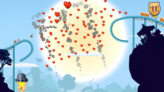 Nutty Fluffies Rollercoaster 1.0.5. Скриншот 10