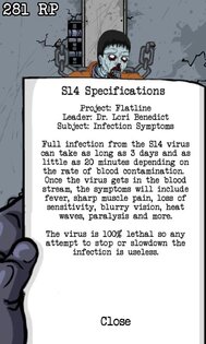 Lab of the Dead 1.7. Скриншот 8