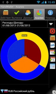 HandWallet – менеджер расходов 7.64. Скриншот 4