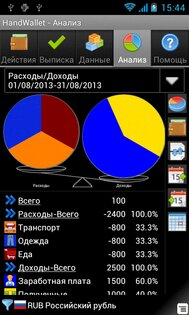 HandWallet – менеджер расходов 7.64. Скриншот 16