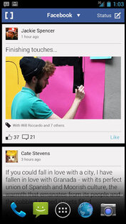 SO.HO Social Launcher 0.7. Скриншот 2