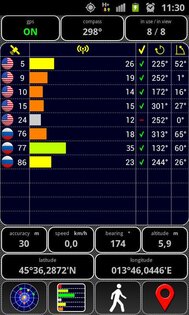 AndroiTS GPS Test 1.48 Free. Скриншот 2