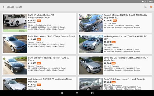 mobile.de 10.8. Скриншот 11