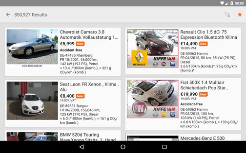 mobile.de 10.8. Скриншот 19
