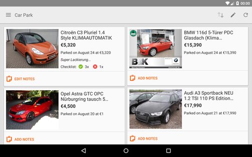mobile.de 10.8. Скриншот 21