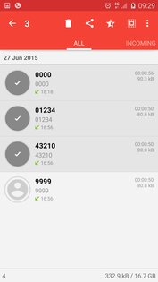 Call Recorder ACR 35.0. Скриншот 2