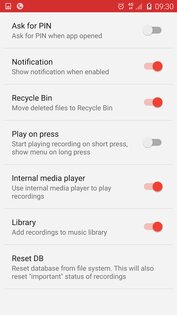 Call Recorder ACR 35.0. Скриншот 6