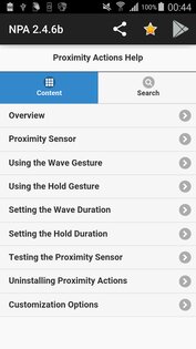 Proximity Actions 3.44. Скриншот 4