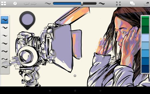 SketchBook Ink 1.6. Скриншот 1