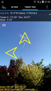 SatFinder Lite 4.0.0. Скриншот 6