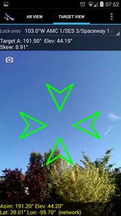 SatFinder Lite 4.0.0. Скриншот 7