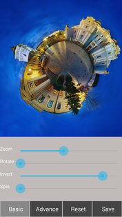 Tiny Planet FX Pro 2.2.9. Скриншот 6