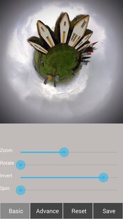 Tiny Planet FX Pro 2.2.9. Скриншот 7