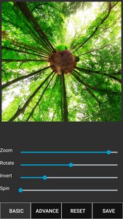 Tiny Planet FX Pro 2.2.9. Скриншот 10