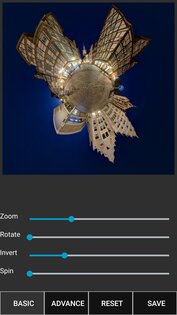 Tiny Planet FX Pro 2.2.9. Скриншот 11